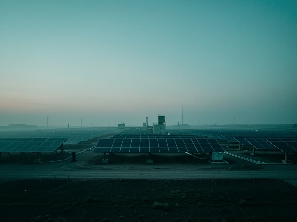Saha ölçeğinde enerji altyapısı — sakin mühendislik bağlamı